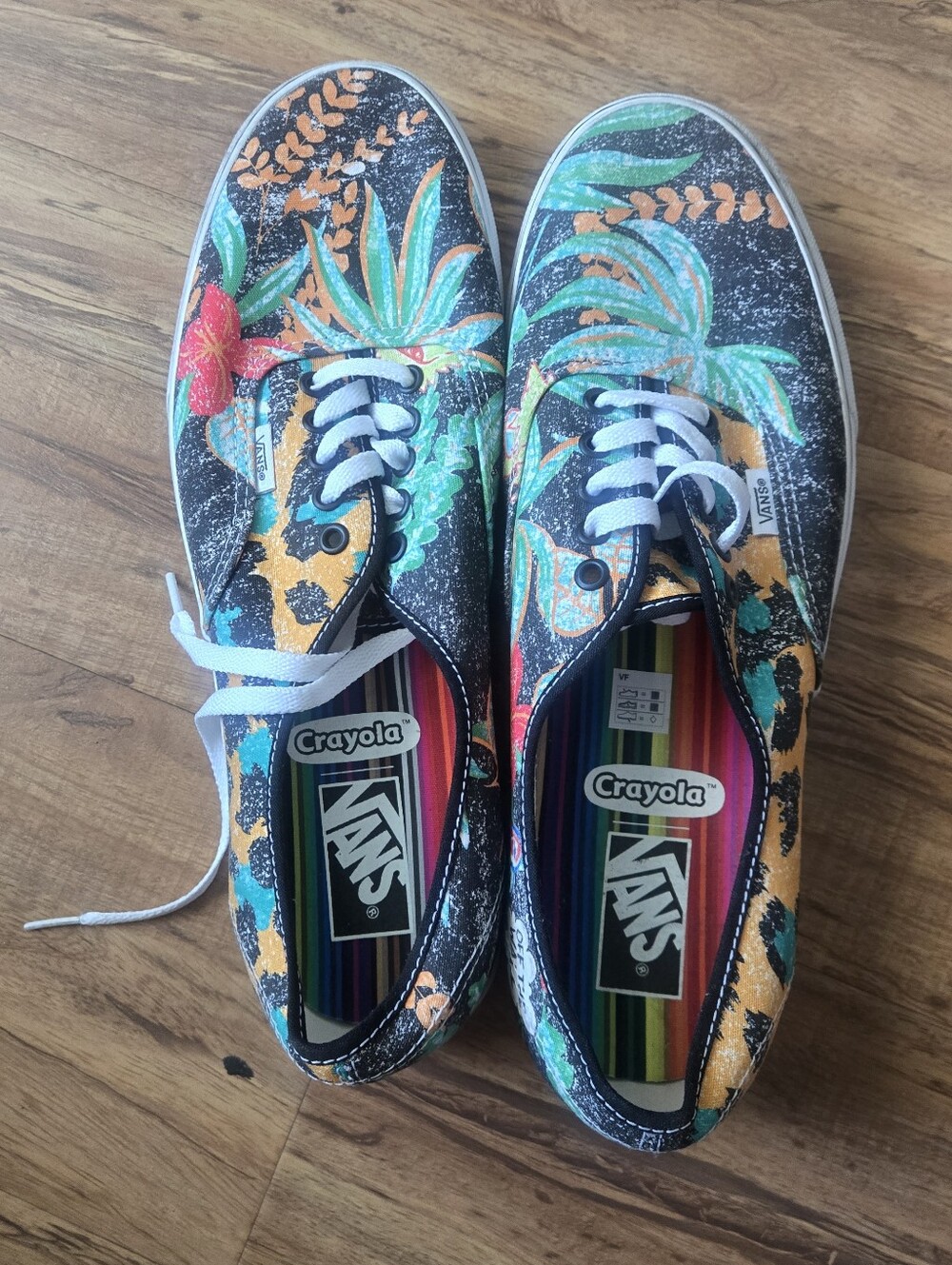 Vans Authentic Crayola Men size 13 Multicolor classic 072026 - Picture 4 of 7